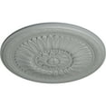 thumbnail image 3 of Ekena Millwork 24"OD x 1 5/8"P Temple Ceiling Medallion (Fits Canopies up to 9 1/4"), 3 of 12