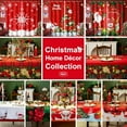 thumbnail image 2 of Christmas Red Table Cloth Square - 60x60 inch - Water Resistant Holiday Decorative Print New Year''s Eve Cloth Tablecloth -Table Covering for Party, Kitchen, Dining Room, 2 of 8