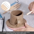 thumbnail image 5 of Unique Bargains Clay Sculpture Tools Set Double-Sided Ball Stylus Dotting Wood for Modeling 5Pack, 5 of 5