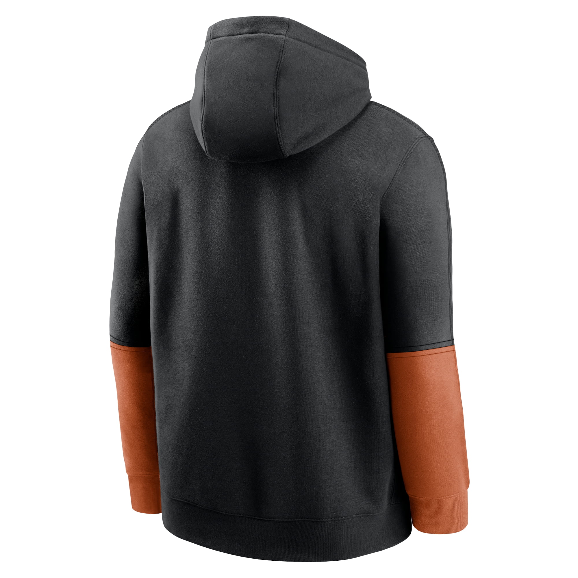 black and orange nike hoodie mens