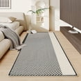 thumbnail image 4 of Light Luxury Living Room Decoration Carpet Simple Lines Bedroom Bedside Plush Carpet Rug Home Cloakroom Thicken Soft Floor Mat My Lux Decor Round, 4 of 6