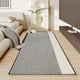 thumbnail image 4 of Light Luxury Living Room Decoration Carpet Simple Lines Bedroom Bedside Plush Carpet Rug Home Cloakroom Thicken Soft Floor Mat My Lux Decor Round, 4 of 6