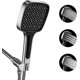 thumbnail image 2 of pommeau De Douche Simple, Pommeau De Douchette Haute Pression, Pommeau De Douchette Carr Avec Gros Boutons, Opration Une Main, Changement De Mod, 2 of 5