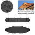 thumbnail image 5 of Housse de Store, 2m Auvent de Patio Housse Anti-Poussière Grise Housse de Rangement pour Auvent de Patio, Protection Hivernale Imperméable, 5 of 5