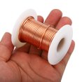 thumbnail image 4 of Uxcell Soft Copper Wire, 13Gauge/1.8mm Diameter 5m/16.4ft Spool Pure Copper Wire, 4 of 8