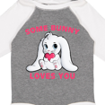 thumbnail image 4 of Inktastic some bunny loves you Boys or Girls Long Sleeve Baby Bodysuit, 4 of 5