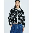 thumbnail image 2 of Scoop Women's Cotton Floral Print Quilted Jacket, Lightweight, Sizes XS-XXL, 2 of 7