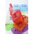 thumbnail image 3 of Compact AM-PM Pill Box- Package of 2, 3 of 3