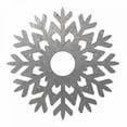 thumbnail image 3 of Hogan, Melody 20x20 Black Modern Framed Museum Art Print Titled - Silver Snowflakes 3, 3 of 5