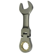 Uxcell Flex Head Ratchet Wrench 11/16" SAE 72 Tooth 12 PT Ratcheting Combination Wrench