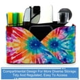 thumbnail image 4 of Swan Square 4 Compartment Pencil Case Pen Holder with Removable Dividers - Pencil Holder, 4 of 6