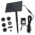 thumbnail image 4 of SWETRACE 1 Set Solar Powered Fountain Outdoor ABS For Pond Environments, 4 of 7