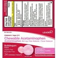 thumbnail image 2 of Leader Children's Chewable Acetaminophen Tabs for Pain & Fever Relief, 24ct, 2 of 4
