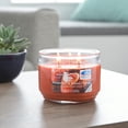 thumbnail image 3 of Mainstays Amaretto & Blood Orange Scented 3-Wick Glass Jar Candle, 11.5 oz., 3 of 4