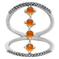 thumbnail image 3 of Natural Carnelian 925 Sterling Silver Ring s.7 Jewelry DGR1126_G_7 R-1247, 3 of 6