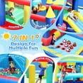 thumbnail image 5 of COCLUB Inflatable Bounce House for Kids 3-6 | Indoor/Outdoor Bouncy Castle with Blower, Slide & Ball Pit – 50 Balls Included (10.5ft x 13.4ft), 5 of 7