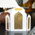 thumbnail image 3 of Jiibva Islamic Ramadan Table Decor Foldable Openwork Screen Acrylic Ornaments for Eid Mubarak Muslim Festival Home Desktop Decor, 3 of 7