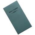 thumbnail image 2 of 2026 A6 Thin Travel Planner With Monthly Layout And Hardcover Design For Portable Family Scheduling - Dark Green, 2 of 5