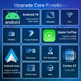 thumbnail image 2 of 2+64GB Android 14 Car Radio Stereo for Ford Escape 2001-2007, 9" Wireless CarPlay Android Auto GPS Navi Wi-Fi Bluetooth SWC DSP FM RDS Rearview Camera, 2 of 14