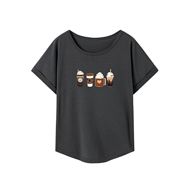 Camiseta para mujer señoras trajes simples suave clásico elegante cuello redondo camiseta básica SG