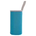 thumbnail image 1 of Bewildely Funda para botella de agua, portátil, Universal, de repuesto, Color sólido, ventosa, cubierta de matraz, accesorios aislantes con Almacenamiento y organización del hogar Azul, 1 of 6