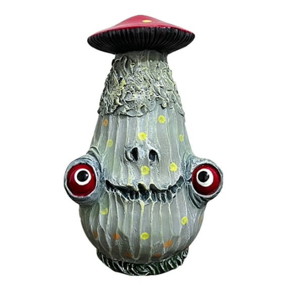 CxhicLuv Horror Resin Decoration, Unique Creepy Themed Craft for Halloween & Nightmare Before Christmas Decor, Spooky Sculptures for Party & Home, Perfect for Halloween & Christmas Holiday Décor