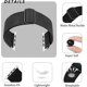 thumbnail image 4 of Stretchy Solo Loop Strap Compatible with Apple Watch Bands 42mm 44mm 45mm,Elastic Nylon Braided Band&Adjustable Buckle Women Men Sport Strap for iWatc, 4 of 4