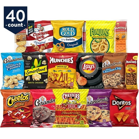 Frito-Lay Ultimate Snack Care Package, 40 Count ( by Dic 05/2023)