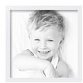 thumbnail image 2 of ArtToFrames 12" x 12" Contemporary White Picture Frame, 12x12 inch White Wood Poster Frame (WOM-4731),  Pack, 2 of 7