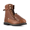 thumbnail image 1 of IRON AGE Men's 8" Groundbreaker Steel Toe Metatarsal Guard Work Boot Brown - IA5015, 1 of 7