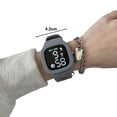 thumbnail image 5 of Tnobhg Digital Watch Sqaure Dial Adjustable Silicone Wrist Strap Accurate Time Clear Legible Display Decorative Ligtweight Unisex Wristwatch, 5 of 7