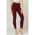 thumbnail image 3 of Conceited Women's Motivate Stretch Knit Ponte Pants - Dressy Leggings - Wear to Work, 3 of 6