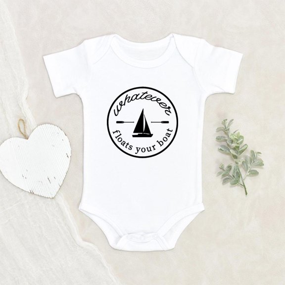 Newbabywishes - Cute Whatever Floats Your Boat Baby Clothes for Boys and Girls - Baby Clothing