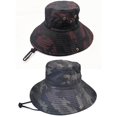 thumbnail image 2 of Wide Brim Sun Hat Foldable Fisherman Hat Breathable Travel Bucket Cap, 2 of 4