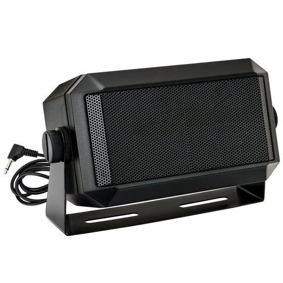 Rectangular External Communications Speaker/CB Radio Speaker for Ham Radio, External Scanners for All 3.5mm Audio Plug CB Radios and Mobile Radios Receivers
