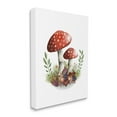 thumbnail image 4 of Stupell Industries Red Mushrooms & Acorns Botanical & Floral Painting Gallery Wrapped Canvas Art Print Wall Art, 30 x 40, 4 of 8