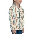thumbnail image 5 of Kdxio Summer Dinosaur Pattern Kids Boys Girls Zip Up Hoodie 3D Printed Hooded Sweatshirt Hoody Coat with Pocket 7-12 Y-Small, 5 of 6