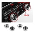 thumbnail image 2 of Air Conditioning Knob Console Audio Volume Radio Knob Cover Control Switch Button for, 2 of 5