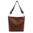 thumbnail image 5 of JUYGO Retro Commute Large -Capacity Bag Female Spring And Summer New Simple Casual Barrel Bag Fashionable Shoulder Bag, 5 of 9
