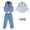 A01-Sky Blue, variant on FYDUU Toddler Boy's Suit Sets 4 Pieces Formal Vest Suit Short Sleeve Dress Shirt Vest Bowtie Pants Set Kids Wedding Party Outfits Comfy Versatile 5-6 Years
