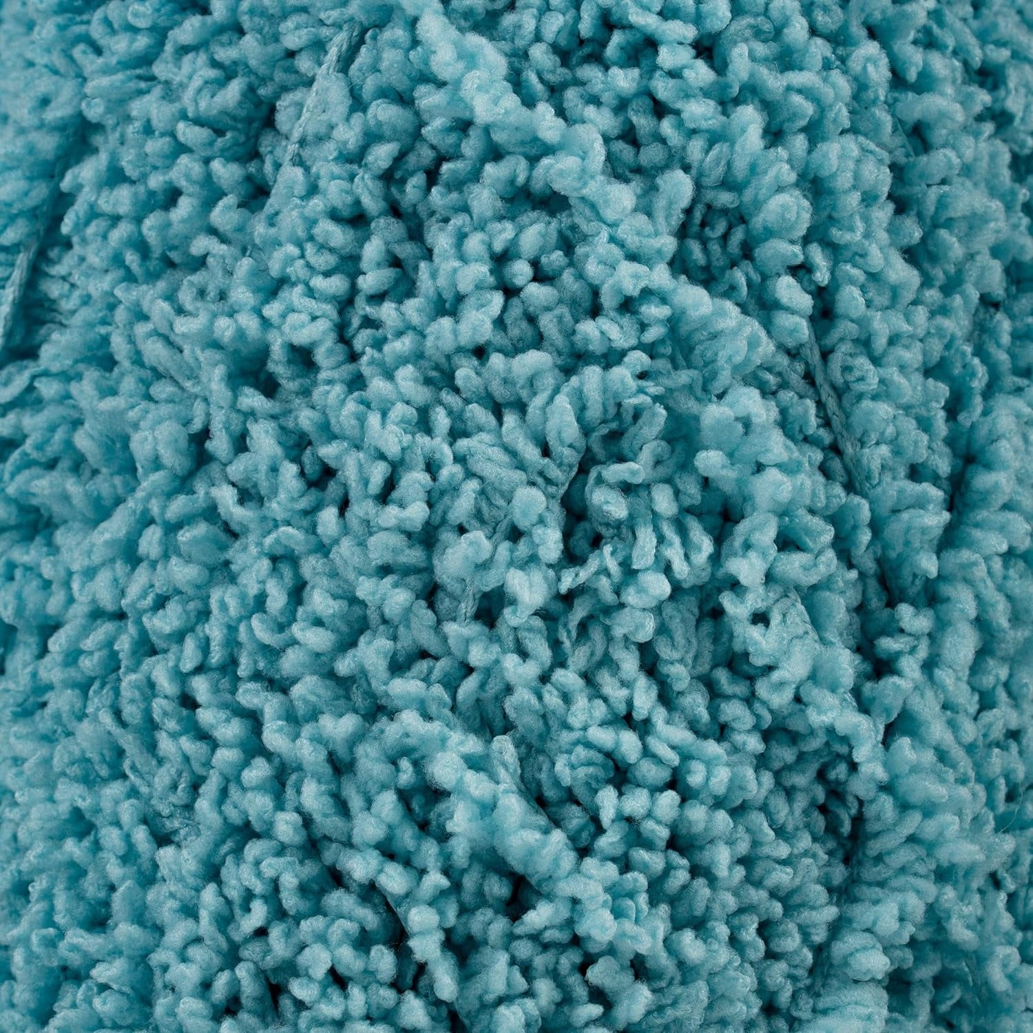 5 Skeins of Sensy Teddy Yarn for Crocheting, Sheepy Yarn, Sherpa Fleece Yarn, Soft Fluffy and Cozy Yarn, Baby Blanket Yarn, Amigurumi Yarn, 3.5 oz, 109 Yards, Gauge 5 Bulky (Mint)