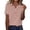 Orange, variant on Antinious Summer Tops for Women Trendy,Sweatshirt for Women,Ladies Printed V-Neck Loose Casual Short Sleeve Top,Navy,XXL