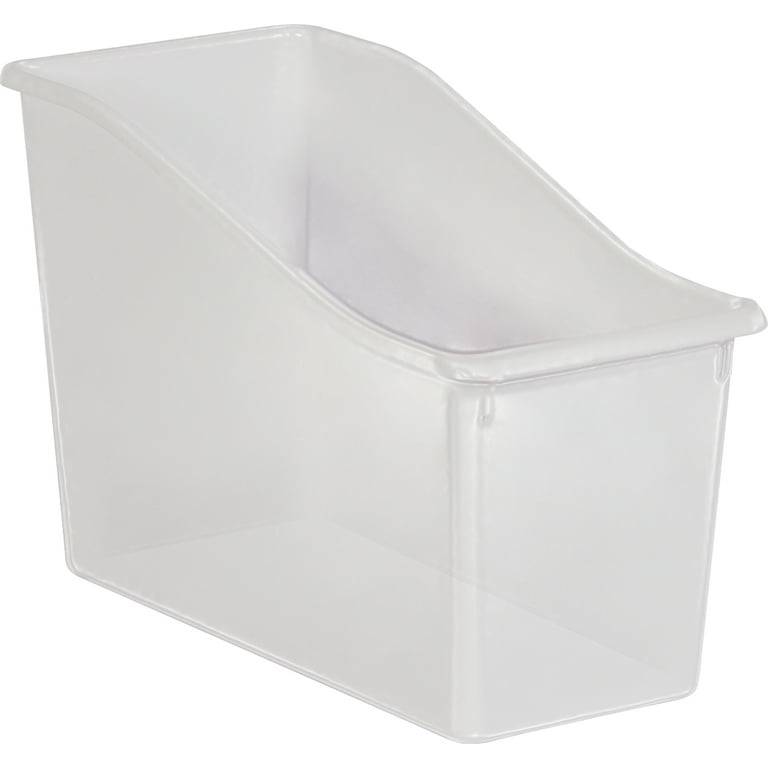 Teacher Created Resources Plastic Storage Bin Small 7.75 X 11.38 X 5  Yellow Pack Of 6 : Target