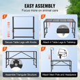 thumbnail image 5 of Vevor SCXJJHSYTM47HMU08V0 47 x 23 in. Livestock Stand, Black, 5 of 5