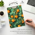 thumbnail image 3 of FORMRS Acrylic Clipboard with Low Profile Clip Standard A4 Letter Size, 12.5" x 9", Orange Tree Pattern, 3 of 8