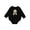 AB-Black, variant on Pocket Goldendoodle Baby Fleece Bodysuit
