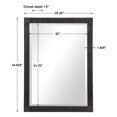 thumbnail image 6 of 09485-Uttermost-Gower Vanity Mirror - 25.25 inches wide by 1.5 inches deep, 6 of 7