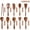 10pcs Shovel Set, variant on 10-12 Piece Non Stick Cookware Set with Wooden Utensils - Nonstick Pans Pots Set, Heat Resistant up to 450 ° F, Includes Wooden Spatulas, Slotted Spoons for Cooking - Kitchen Cookware Sets