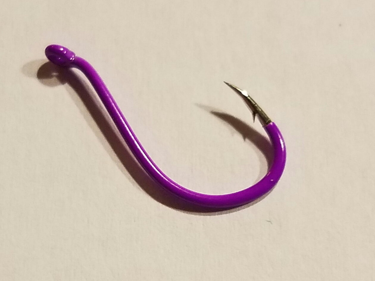 Gamakatsu 75409 Octopus Barbless Fishing Hook – High Carbon Steel, Black Finish – Environmentally Friendly, Used By Pros - View #9