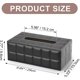 thumbnail image 2 of Caja de pañuelos cosméticos Caja de pañuelos de cuero (negro) TUNC Sencillez, 2 of 5